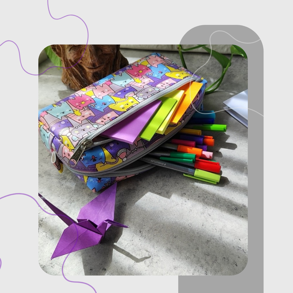 جامدادی چرم مصنوعی بزرگ