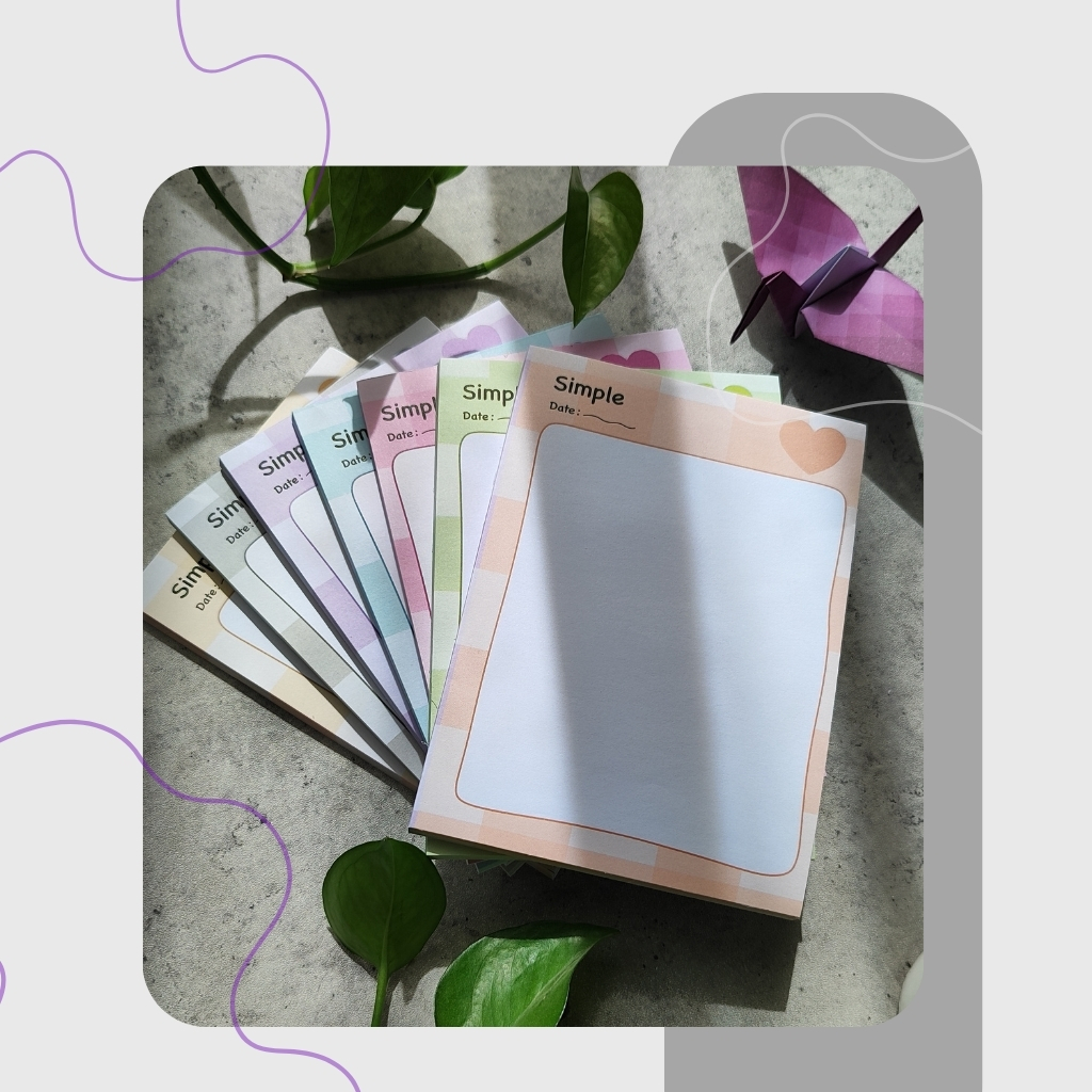 نوت پد A6 سری simple