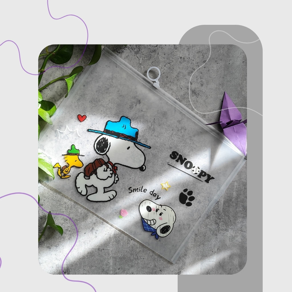 کاور زیپ دار A4 فانتزی